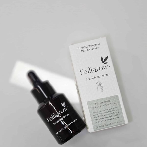 Folligrow+育髮精華使用前後對比