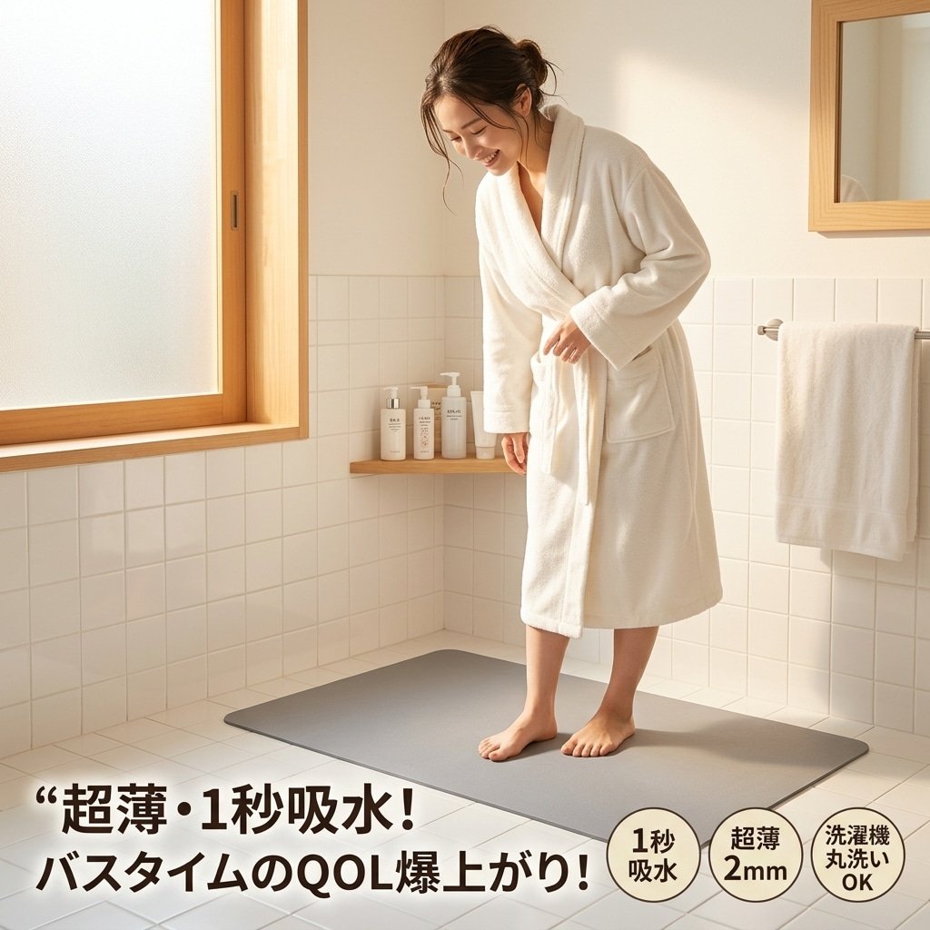 魔法浴室地墊生活照