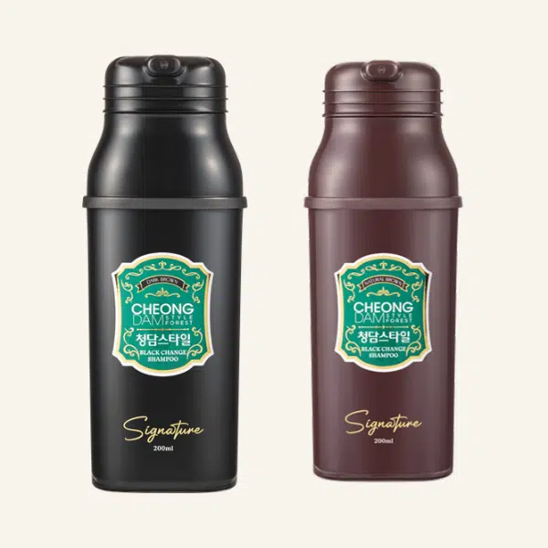 CHEONGDAM 輕鬆染髮洗頭水黑棕自然黑及自然棕 200ml